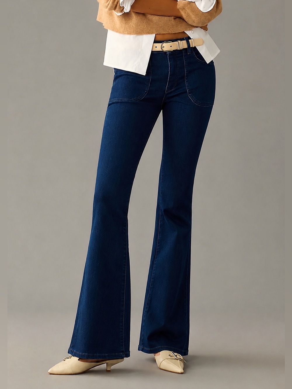 Anthropologie Pilcro The Icon Low-Rise Flare Jeans - Size 25